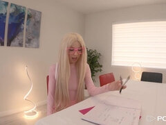 Sucer une bite, Lunettes, Hard, Masturbation, Petite femme, Pov, Adolescente, Nénés