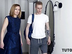 Pijpbeurt, Stel, Exam, Harig, Keuken, Rijpe lesbienne, Russisch, Lerarin