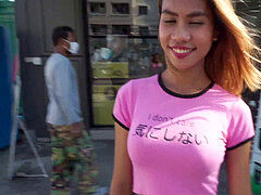 Asiático, Cuarto de baño, Mamada, Corridas, Pequeña, Ducha, Flaco, Tailandés