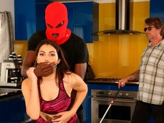 Wohlbeleibte schöne frauen, Schwarz, Blasen, Braunhaarige, Hundestellung, Handjob, Küche, Jungendliche (18+)