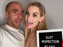 Dormitorio, Verga grande, Tetas grandes, Rubia, Mamada, Estilo perrito, Flaco, Adolescente