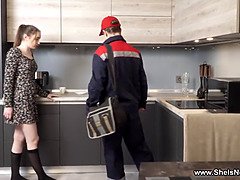 Kont, Jonge meid, Lul, Hd, Keuken, Likken, Kut duiken, Tiener