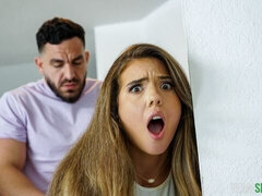 Grosser arsch, Grosser schwanz, Blasen, Schwanz, Hundestellung, Frau frau mann, Natürlichen titten, Jungendliche (18+)