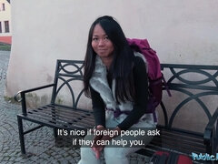 Leie, Asiatisch, Aufs gesicht abspritzen, Interrassisch, Im freien, Pov, Öffentlich, Thai