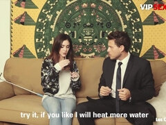 Blond, Man die toekijkt, Sperma in mond, Hardcore, Hd, Pornster, Spaans, Swinger