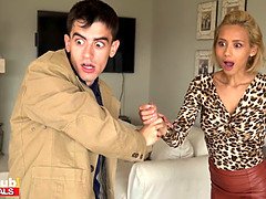 Blonde, Sucer une bite, Tir de sperme, Marrant, Hd, Orgasme, Criant, Espagnole