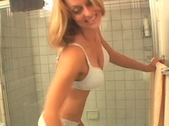 Tía, Rubia, Masturbación