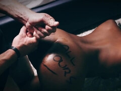 Lieveling, Pijpbeurt, Zwart, Interraciaal, Natuurlijk, Slaaf, Tiener