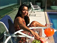 Brésilienne, Brunette brune, Fétiche, Massage, Masturbation, Solo, Jouets, Voyeur