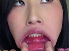 Yua Hidaka And Her Juicy Tongue Fetish Video