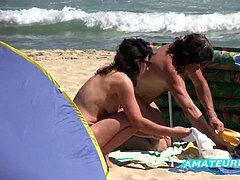 voyeur Amateur Nudists Beach Couples Spy web cam vid