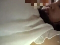Japanese teen small tits blowjob