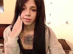 Verga grande, Masturbación, Transexual, Solo