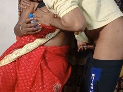 18, 素人, 叔母, フェラチオ, 自家製, 人妻の, インド人, 熟年