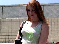 Pop-shot, pussyfucking, ginger-haired