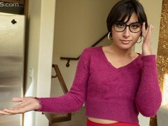 Amateur, Gros cul, Grosse bite, Sucer une bite, Brunette brune, En levrette, Seins naturels, Pov