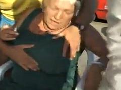 Grannies foursome: Big Tits, Blowjob Blonde Porn