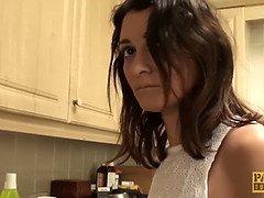 緊縛, デカチン, フェラチオ, イマラチオ, 服従, フェティッシュ, イタリア人, 現実