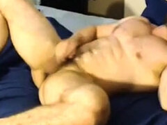 Submissive Jock's Ohmibod Ass Play