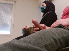 Enthousiasteling, Arabisch, Stel, Man die toekijkt, Flashing, Moeder die ik wil neuken, Slet, Bekijker