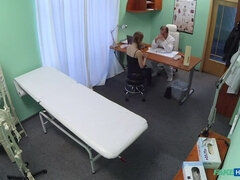 Doctor gets just what he wanted from hot patient