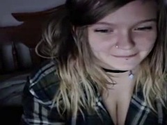Amateur, Tetas grandes, Tetona, Despelote, Pelirrojo, Adolescente, Camara web