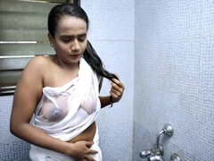Pleasure-seeking Indian harlot incredible xxx video