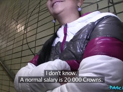 素人, フェラチオ, チェコ, ヨーロピアン, お金, アウトドア, ハメ撮り, 締まりの良い