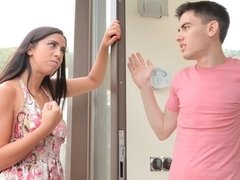 Culo grande, Mamada, Atrapados, Estilo perrito, Pajear, Latina, Adolescente, Paja con tetas