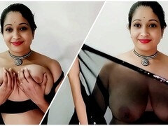 18-year-old Indian teen in saree gets pounded hard