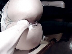 Culo grande, Penetracion con puños, Abierta, Sexo duro, Látex, Nylon, Puta, Puta