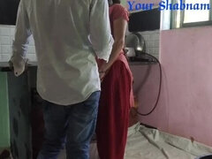 Shabnam Sister Alone at Home - Hardcore Desi Fuck in Kitchen with Step Brother