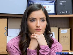 カワイイ, チン, バック, ハードコア, パンティ, ポリス, 現実, ティーン