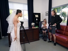 Любители, Анальный секс, Жопа, Минет, Невеста, Брюнетки, Собачьи, Чулки