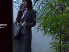 Lieveling, Grote mammen, Japaans, Ondergoed, Kantoor, Kut duiken, Spuiten, Nat