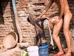 Desi girl Devarbhabhi gives a passionate blowjob and takes it all