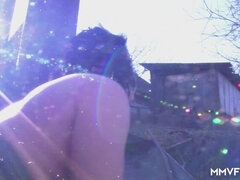 Amateur, Morena, Granja, Lencería, Masturbación, Nylon