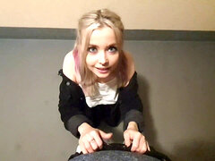 Mega-slut, sloppy blowjob, batter