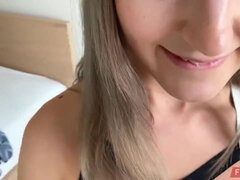 Nana, Blonde, Tir de sperme, Hard, Fait maison, Seins naturels, Adolescente, Nénés