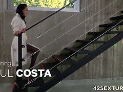 Anal, Culo, Verga grande, Negro, Doble penetracion, Hd, Lencería, Medias largas
