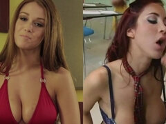 Culo grande, Tetas grandes, Mamada, Pajear, Casero, Interracial, Pelirrojo, Adolescente