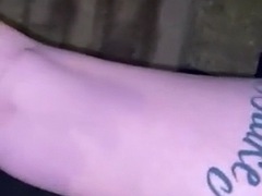 Amateur, Negro, Ébano, Europeo, Divertido, Sexo duro, Maduro, Al aire libre