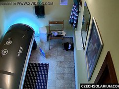 18, チェコ, Hd, 現実, 剃毛, 日光浴室, 一人, のぞき