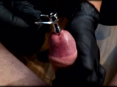 Leie, Spermaladung, Extrem, Weibliche domination, Hd, Ehemann, Latex, Sklave