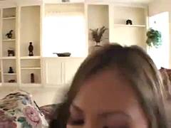 In den arsch, Asiatisch, Blasen, Braunhaarige, Spermaladung, Lecken, Peter north, Pov