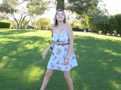 Acercamiento, Vestido, Extremo, Tacones, Orgasmo, Público, Solo, Bajo la falda