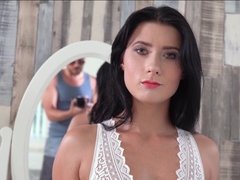 Beautiful Nicole Love screams during intense anal