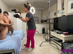 Entre bastidores, Culo grande, Verga grande, Tetas grandes, Mamada, Polla, Estilo perrito, Madres para coger