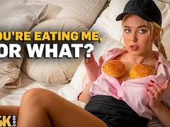 18, ブロンド, ハードコア, Hd, 自然山雀, ピグテール, 剃毛