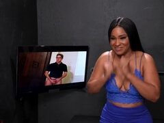 Americano, Chica, Tetas grandes, Negro, Mamada, Morena, Polla, Ébano